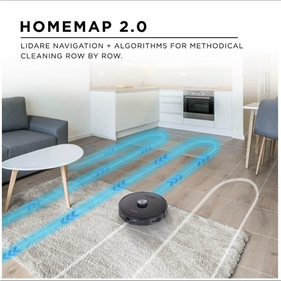 iHome AutoVac Nova Self Empty Robot Vacuum and Mop - Robotic Cleaning Vacuum - Picture 3 of 7